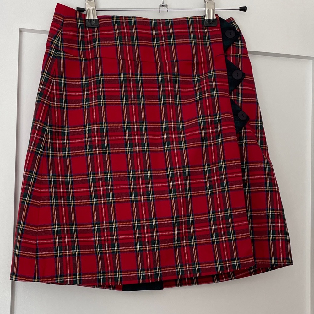 Florence Eiseman Tartan Plaid Kids Skirt